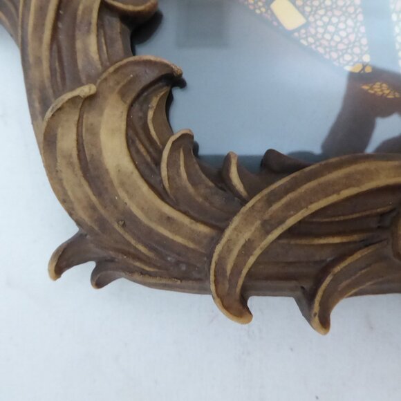 NEW 4” x 6” SICURA ITALIAN DESIGN ORNATE GOTHIC FLORAL EASEL BACK FRAME - Picture 8 of 10